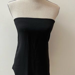 THEORY Rosina Zalballa crepe strapless top, 2, concealed back zipper,EUC